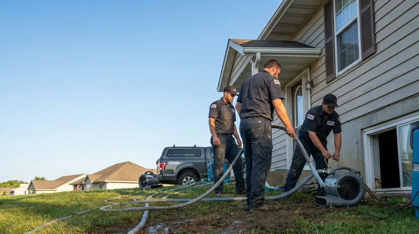 Water Removal in Weleetka, OK near me